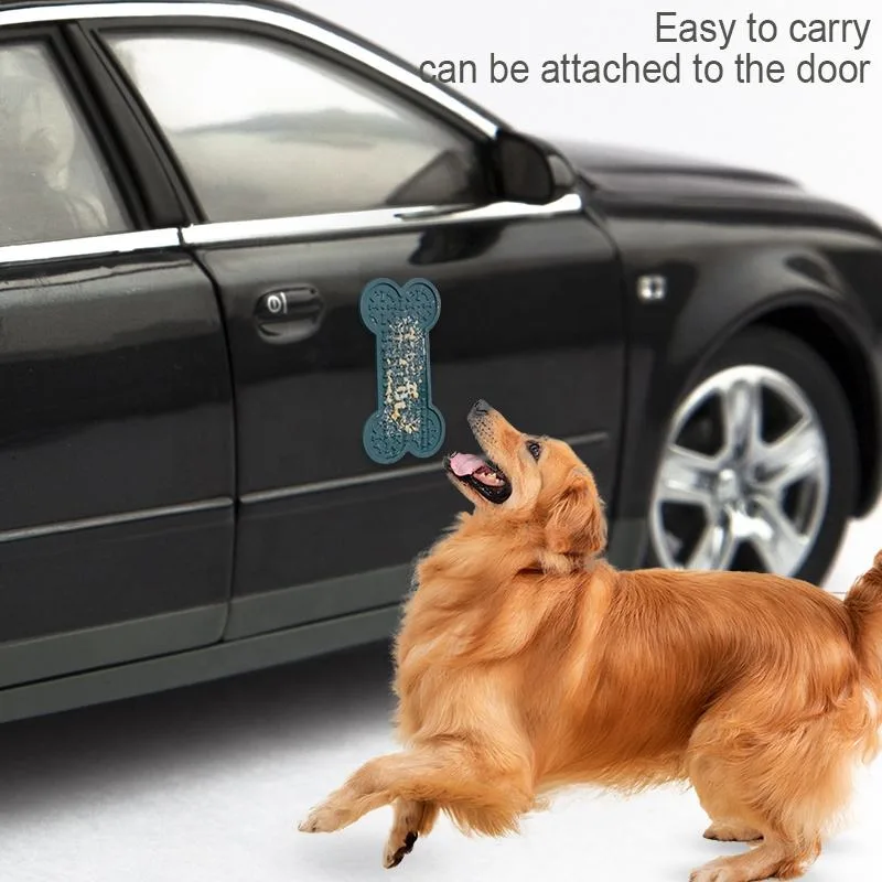 Customized Silicone Pet Lick Pad and Dog Distraction Device Keep the Dog Comfortable and Funny in the Bath Time - detail view 4