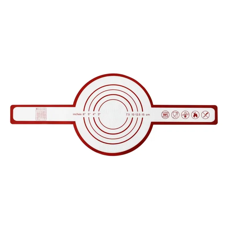 Food Grade Silicone Rolling Mat Long Handle Oil-Resistant Non-Stick Sling Kneading Boiler Mat Baking Pastry Tools - main product image