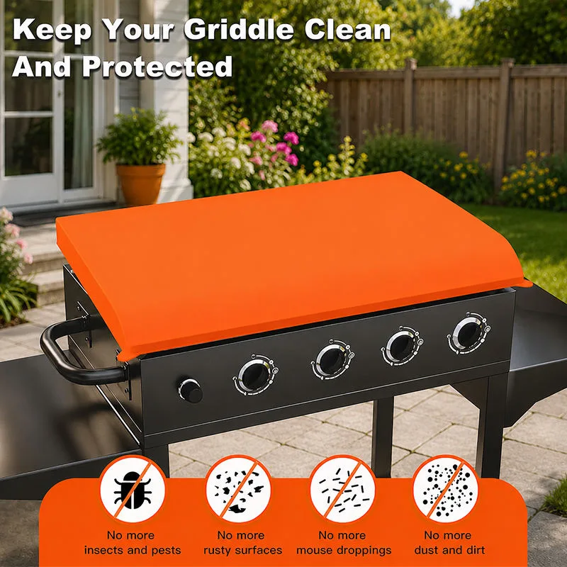 Custom 17/22/28/36 Inch Silicone Griddle Mat Food Grade Protective Cover for Blackstone BBQ Grill Accessory - detail view 4