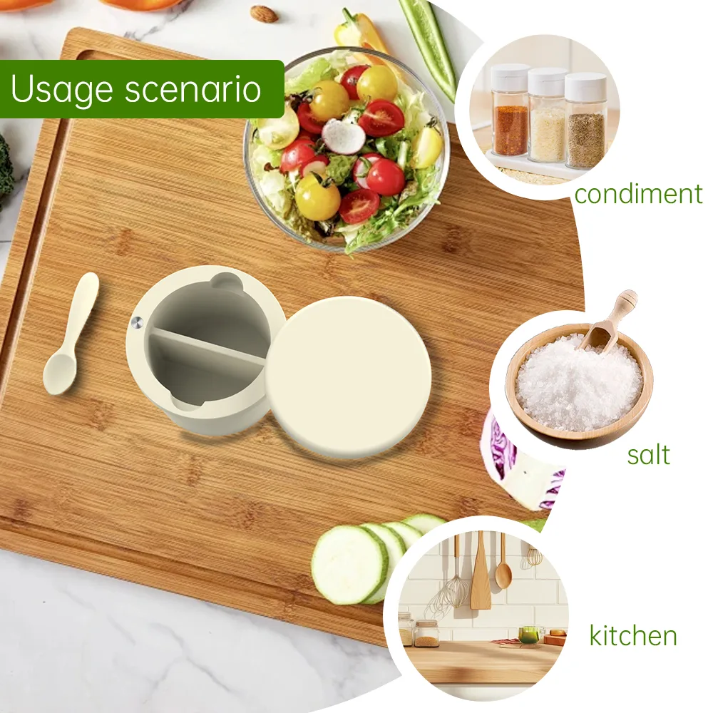 Custom Logo Bowl Non Toxic Food Grade Silicone Gyro Baby Feeding Bowl With Lid - detail view 6