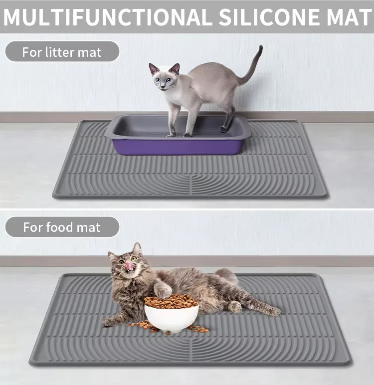 Silicone animais Diatom Mud alimentação tapete Absorbent respingo anti gato cão refeição - detail view 11