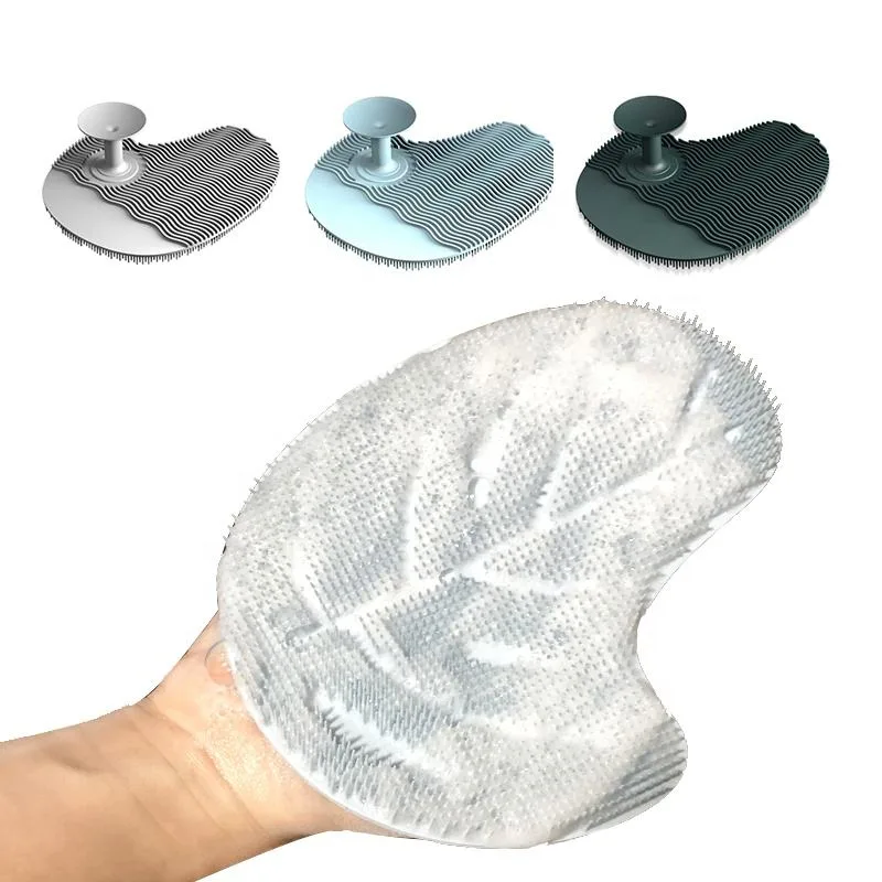 smiley Dishwashing Sponges Kitchen Cleaning with Handle Cepillo Para Lavar Platos Silicone Dishwashing Brush - main product image