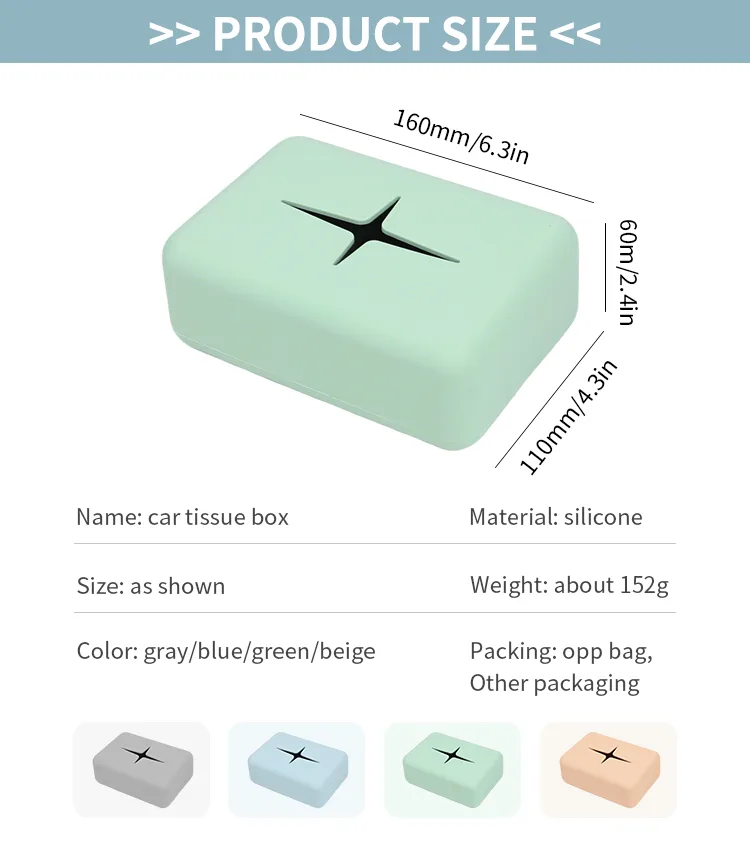 Custom Different Shape Waterproofing Dustproof Food-grade Silicone Rubber Part Silicone Tissue Case - detail view 11