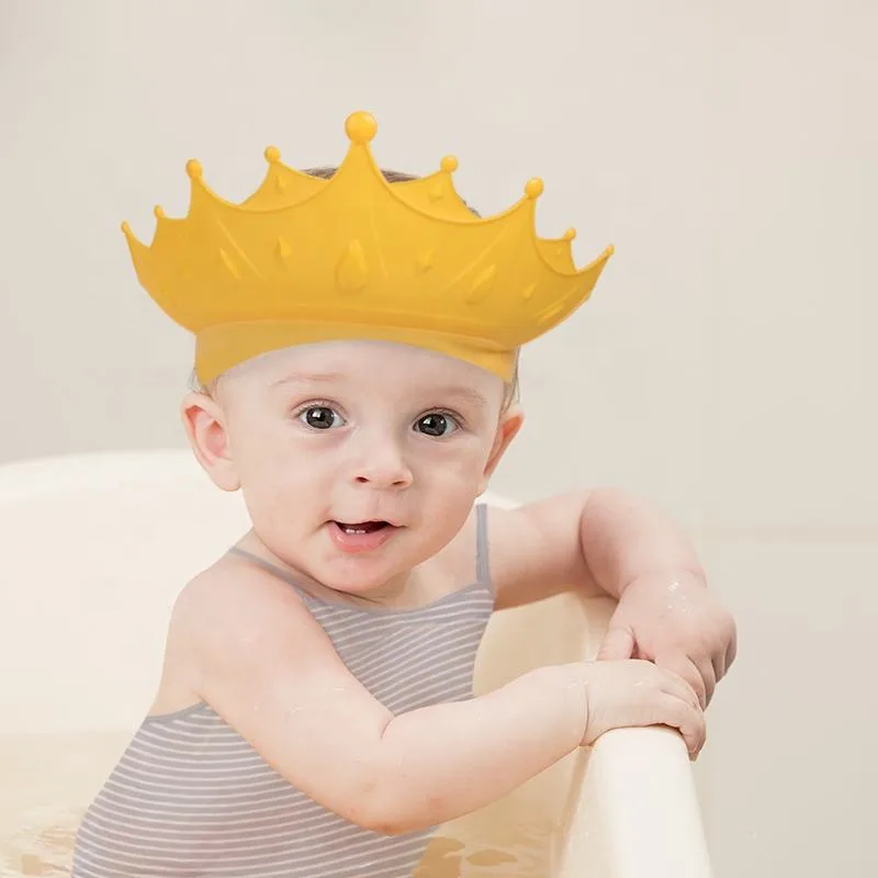 조절 가능 키즈 목욕 Cap 방수 Child 샤워 Hat 털 세탁 목욕 유아 청소 보호 - main product image