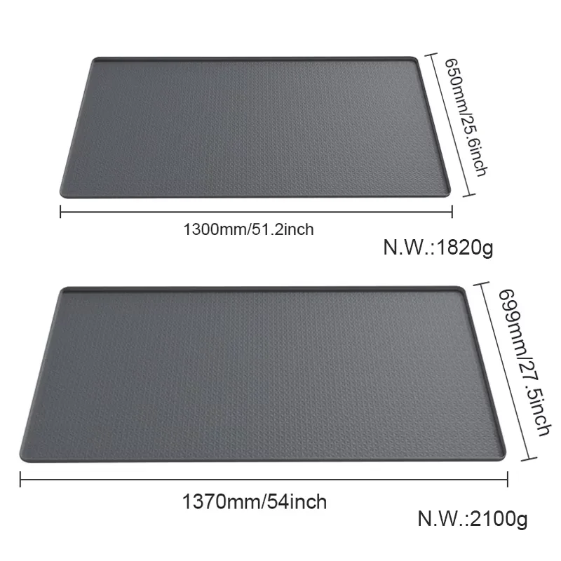 Antideslizante silicona lavadora secador tapa Protect alfombrilla impermeable lavadora tapa - detail view 5