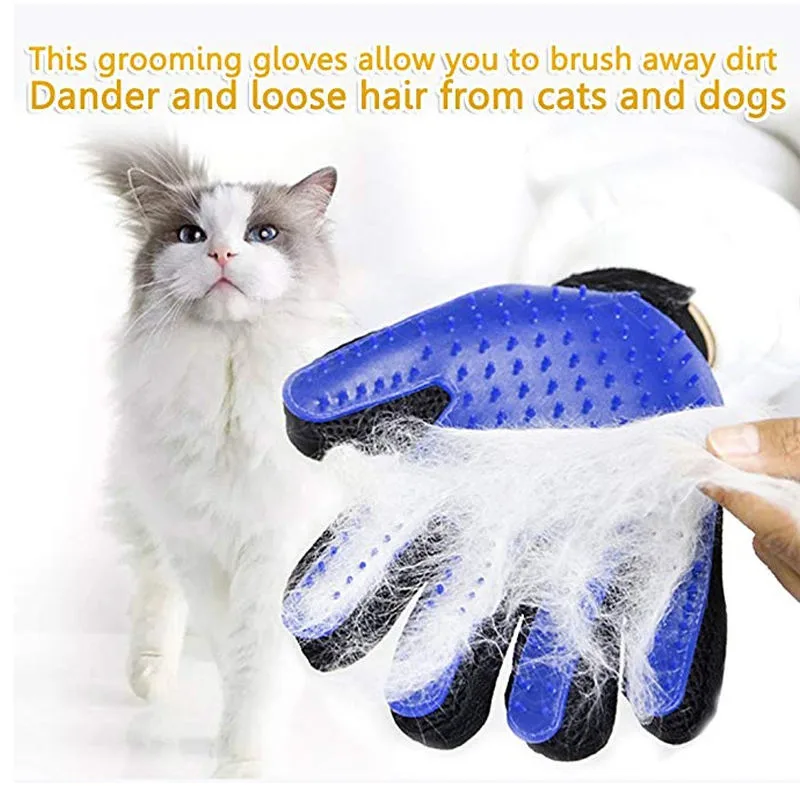 Sur mesure silicone animaux poils anti gants animaux toilettage gant Guantes De Mascotas - detail view 4