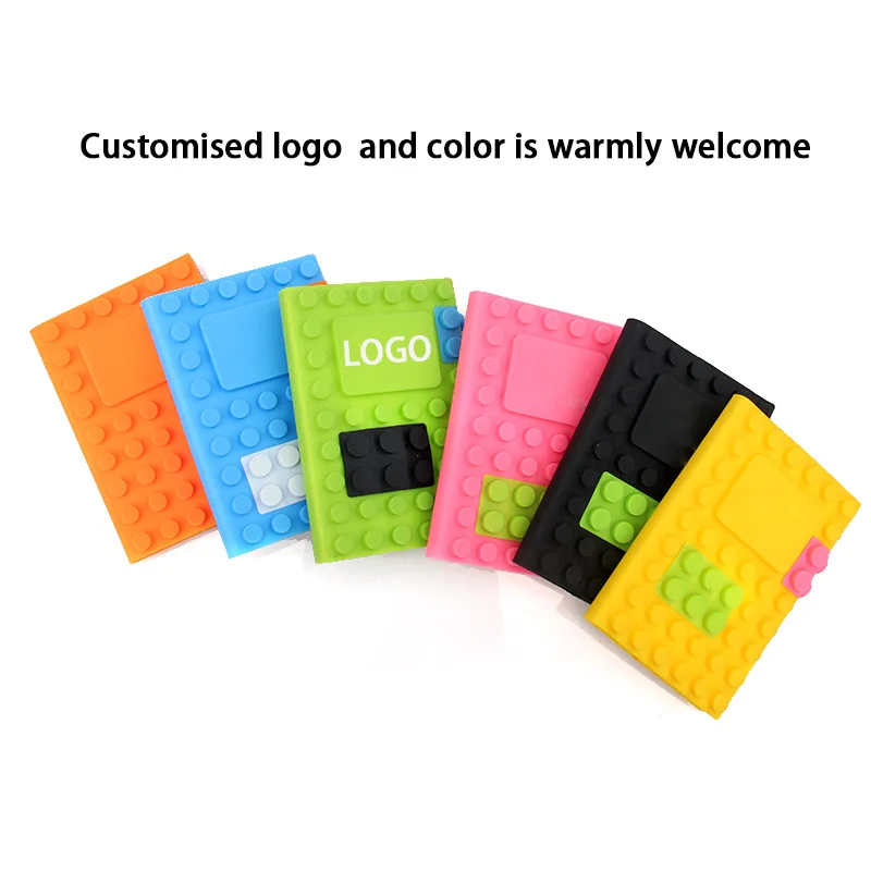 A6 Custom School Cheap Journal and Diary Silicone Note Book Notebook Mat Cuaderno With Soft Silicone Notebook Mat - detail view 7