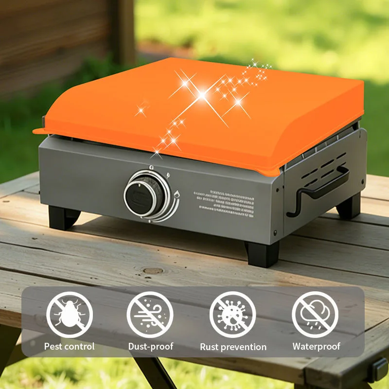 Silicone Mat Full-edge Protective Cover Griddle Heavy Duty Food Grade Protective Grill Cover - detail view 2