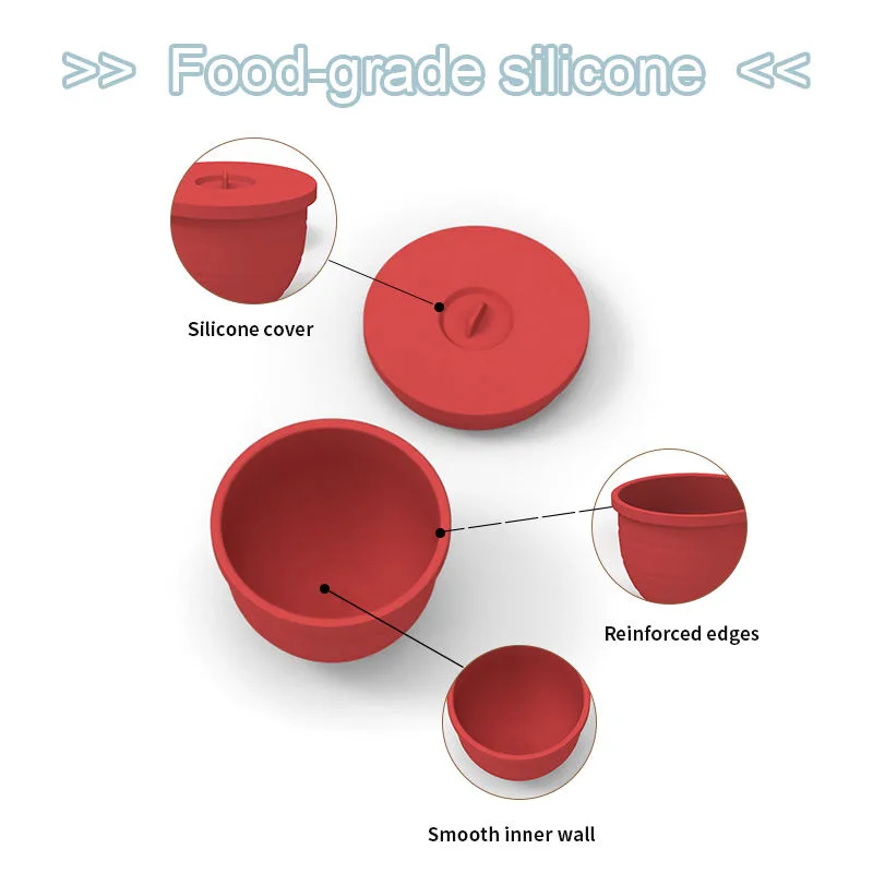 Silicona cuenco forros Tilt-Head 5 Quart KitchenAid batidores forros tapas KitchenAid - detail view 1