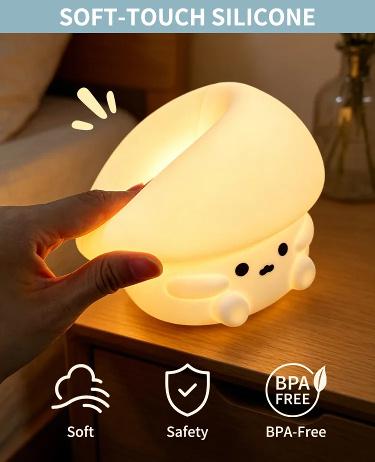 Navidad Lights LED inteligente Three-Speed lindo silicona Night luz Rooms Eye protección - detail view 7
