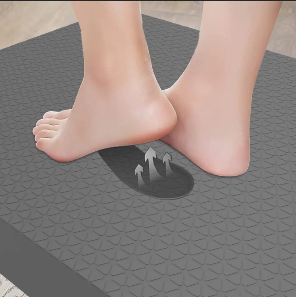 Waterproof Indoor Floral Kitchen Floor Mats Anti-Fatigue Comfort Rug Boho Style Foot Mat - detail view 9
