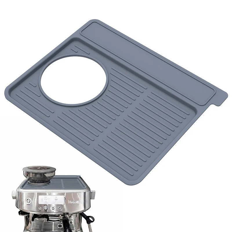 New Arrivals Espresso Tamper Mat Water-Resistant Tamping Mat for Breville 870/880 Silicone Top Mat for Breville Espresso - main product image