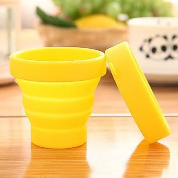 Modern Candy Color Silicone Telescopic Gargle Cup 200ml for Home Outdoor Sports Travel Business-Folding Advertising Cup Gift - detail view 9