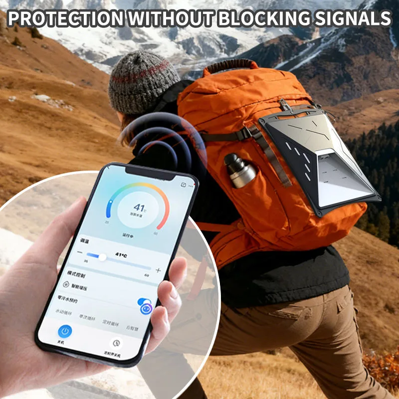 Silicone Mount Portable Protective Cover for Starlink Mini Signal-Permeable Outdoor Case - detail view 1