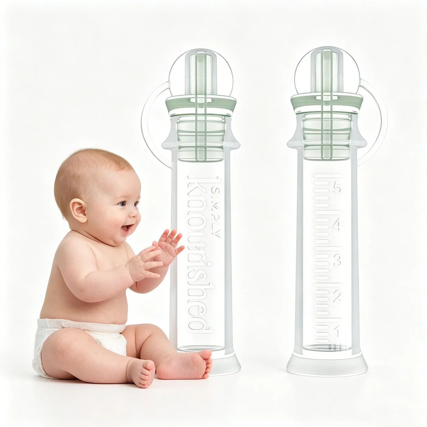 Silicone Colostrum Collector Wearable Milk fuga apanhador Breast Milk arrumação Tube - detail view 5