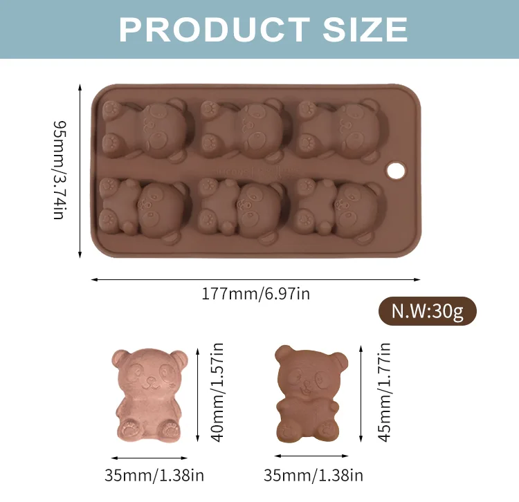 Top Ranking Mini Fluted Silicone Cake Pan Non-stick Cake Mold Silicone Baking Mold - detail view 9