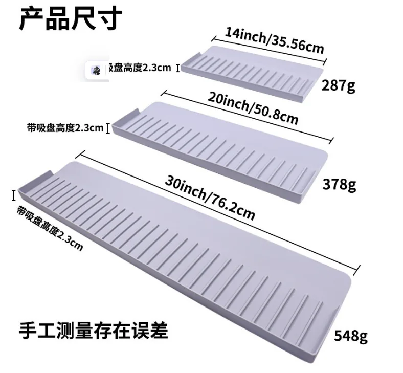 Custom Waterproof Silicone Sink Drain Mat Faucet Guard Draining Mat for Kitchen Sink - detail view 5