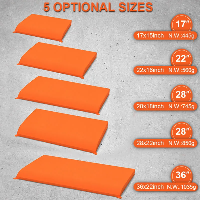 Custom 17/22/28/36 Inch Silicone Griddle Mat Food Grade Protective Cover for Blackstone BBQ Grill Accessory - detail view 2