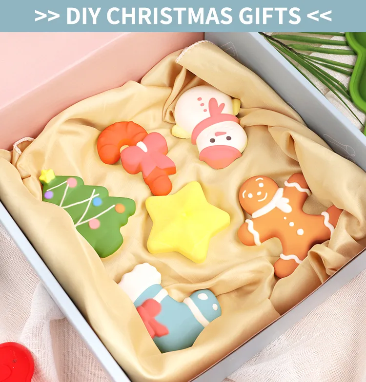 Christmas Tree Silicone Baking Mold - Food Grade Holiday Themed Pan for DIY Cookies Candies Chocolate Cake Bread - detail view 9