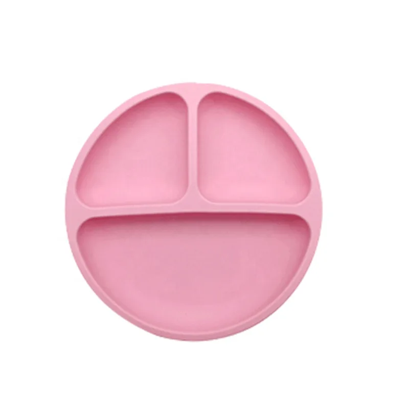 Silicone Plate Set Baby with Suction Feeding Placemat Set Non-Slip Toddlers Food Feeding Baby Plate Set for Children - detail view 11