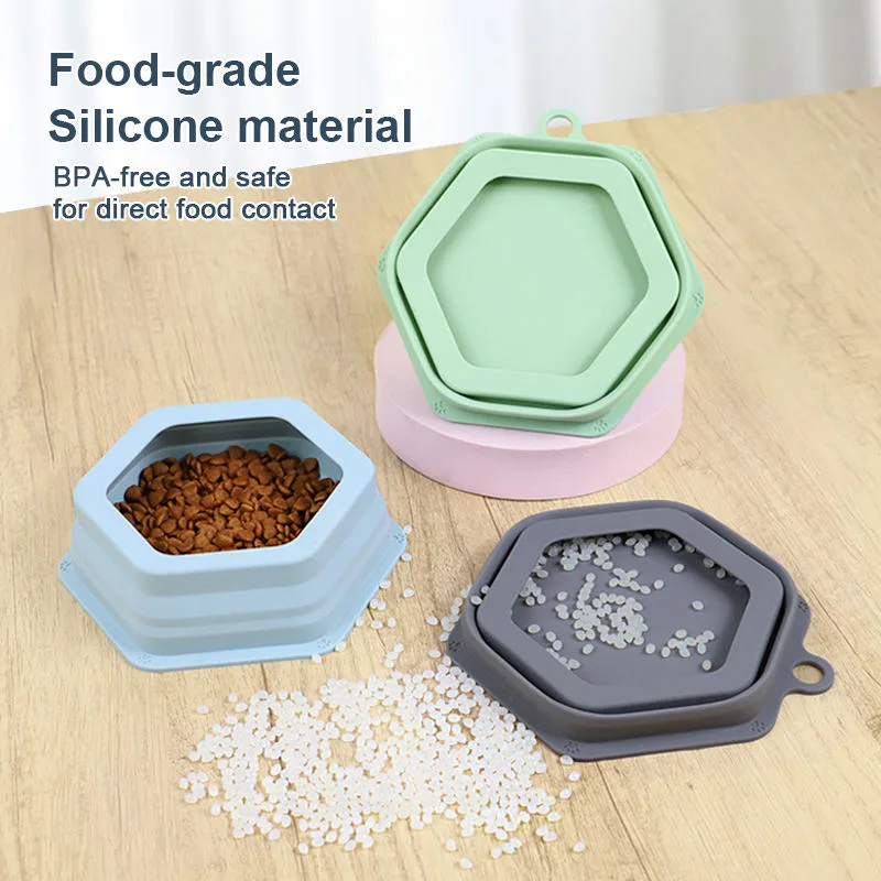 2025 New Arrivals Bpa Free Silicone Pet Bowl Slow Food Feeding OEM Wholesale Portable Feeder Dog Bowls - detail view 2