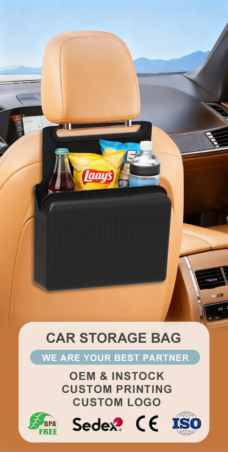 Luxury Rear 시트 Back 수납 정리함 Multifunction 실리콘 방수 Hanging 백 - detail view 6