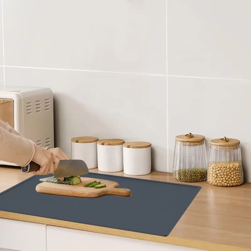 내열 매트 에어프라이어 Site 방수 실리콘 매트 주방 Counter No-slip 실리콘 Countertop 보호 매트 - detail view 4