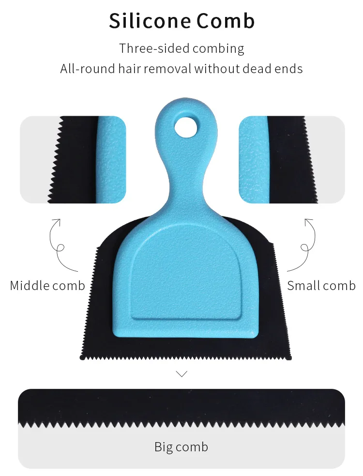 Pet Hair Remover for Couch/Car Detailing Mini Dog Cat Hair Remover Fur Removal Brush - detail view 10