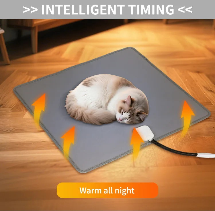 Top Ranking Silicone Mat Heat Pad Pet Intelligent Temperature Waterproof Pet Heating Pad - detail view 11