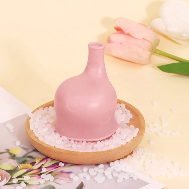 BPA 프리 맞춤 Giraffe 실리콘 음용 컵 뚜껑 흘림 방지 방지 커버 유아용 Tea 컵 Saucers - detail view 5