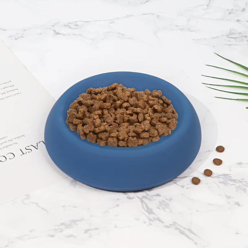 Custom Silicone Collapsible Pet Water Bowl Portable Outdoor Travel Feeding and Drinking Bowl for Dog Cat - detail view 9