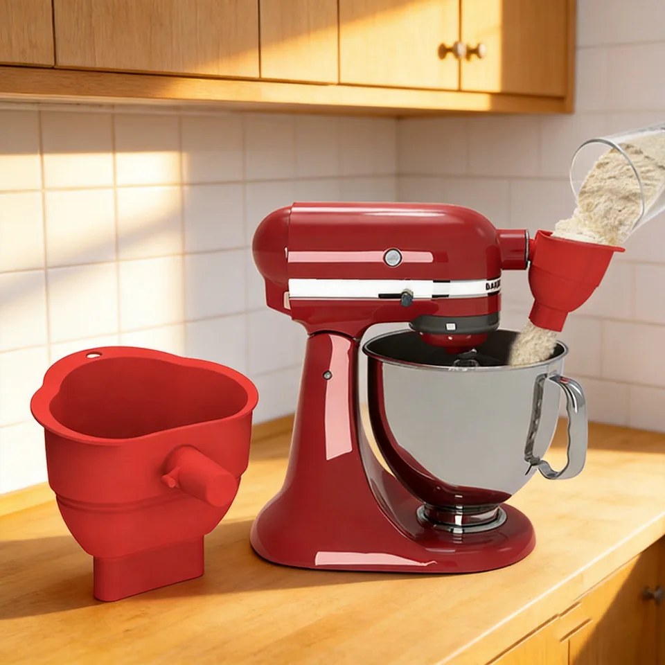 新 Flour じょうご Auxiliary ミキサー Flour じょうご Suitable 4. 5-5 Qt Tilt-Head ミキサー - main product image