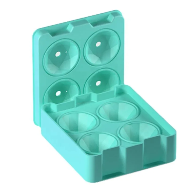 Custom Moldes De Hielo Silicone Ice Mold Ball Resin Silicon Mold Ice Cube Tray Maker for Whiskey Cocktails Beverage - detail view 3