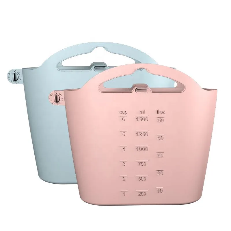 Wholesale Food Preservation Bag Collapsible Wide Silicone Food Grade Reusable Food Storage Bag - detail view 3