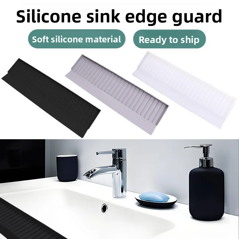 Custom Waterproof Silicone Sink Drain Mat Faucet Guard Draining Mat for Kitchen Sink - detail view 7