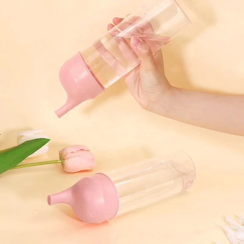 BPA 프리 맞춤 Giraffe 실리콘 음용 컵 뚜껑 흘림 방지 방지 커버 유아용 Tea 컵 Saucers - detail view 2