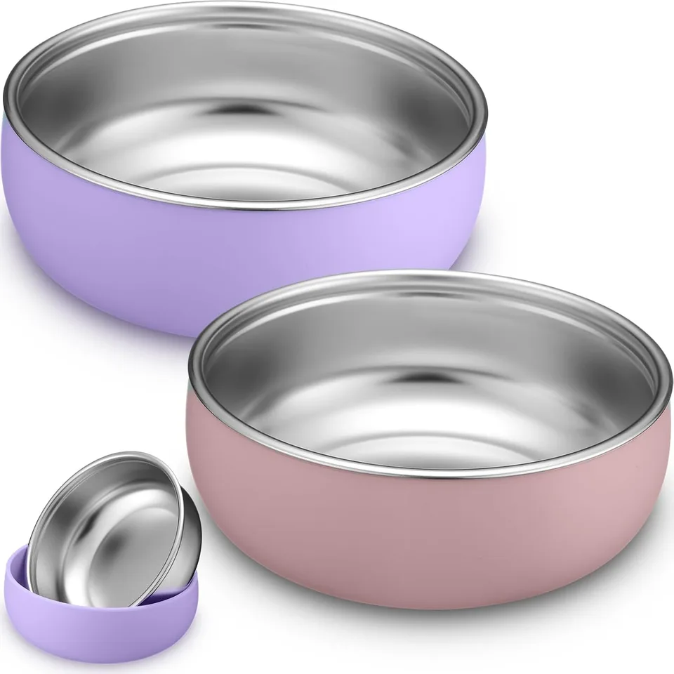 BPA Free Silicone Removable Suction Divided Plates 304 Stainless Steel Food Plates for Kids - custom silicone manufacturer