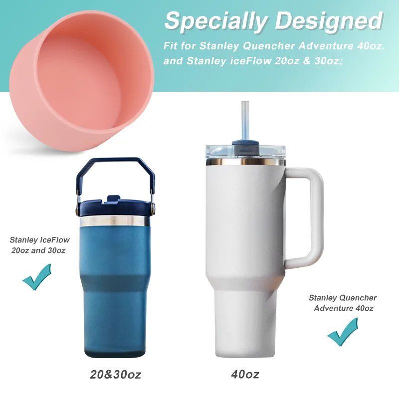 Multifonction Thermos gobelet Beverage gobelet Sleeve animaux boisson bol silicone anti - detail view 7
