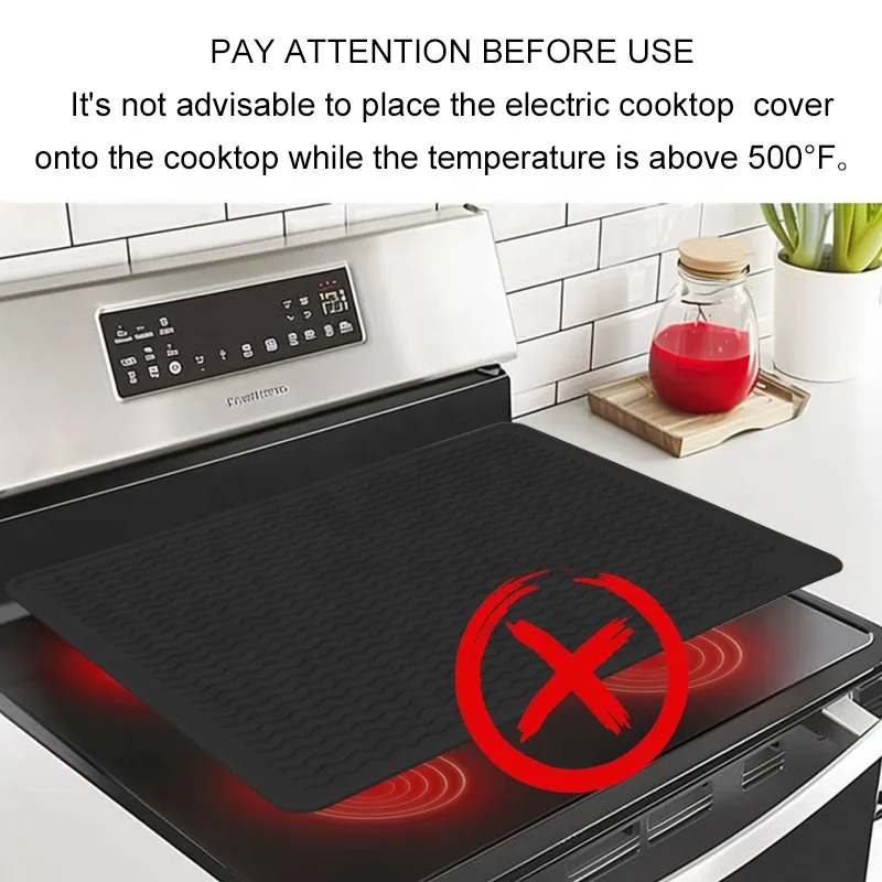 Silicone Stove Top Cover - Heat Resistant Waterproof Large - detail view 4