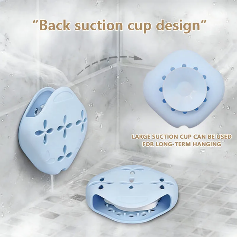 Silicone duche vaporizador bandeja ventosa- banho suporte - main product image