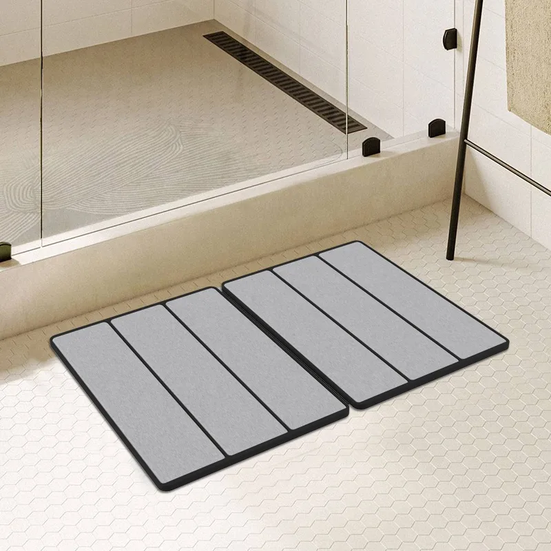 Diatomite Bath Mat - Quick Drying Super Absorbent Non Slip - main product image