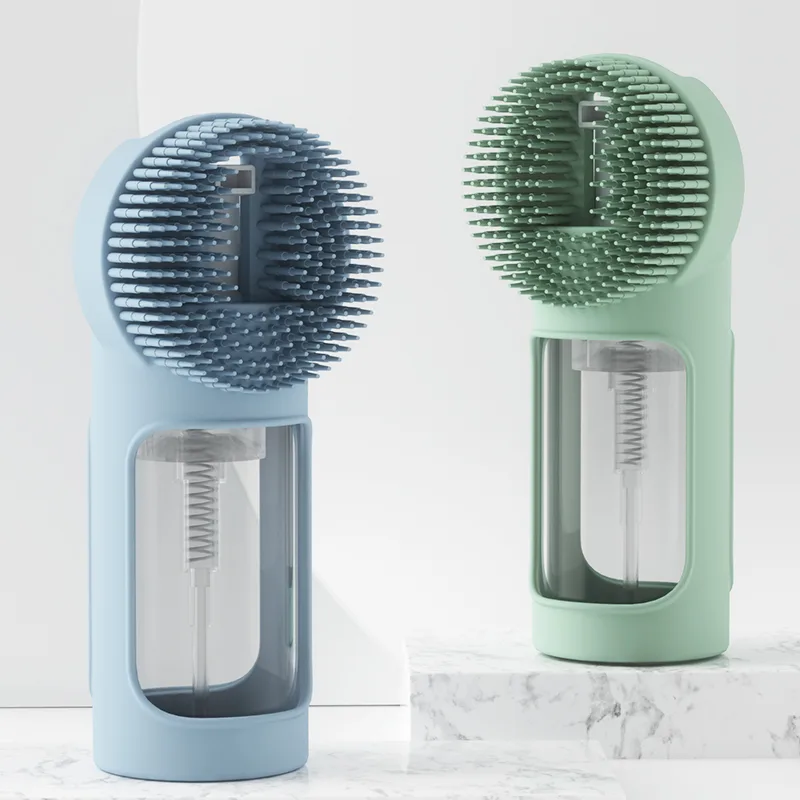 소프트 실리콘 유아 목욕 브러시- 털 Body 마사지 Scrubber - main product image